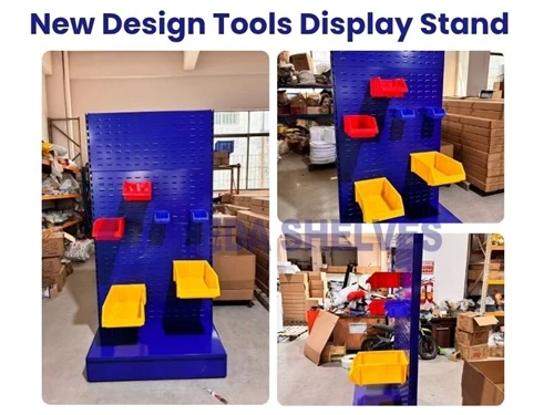 Rak Display Alat Kotak Merek Kustom